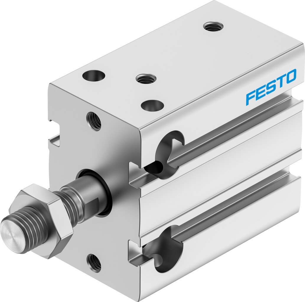 Компактный пневмоцилиндр (DPDM-25, Festo)