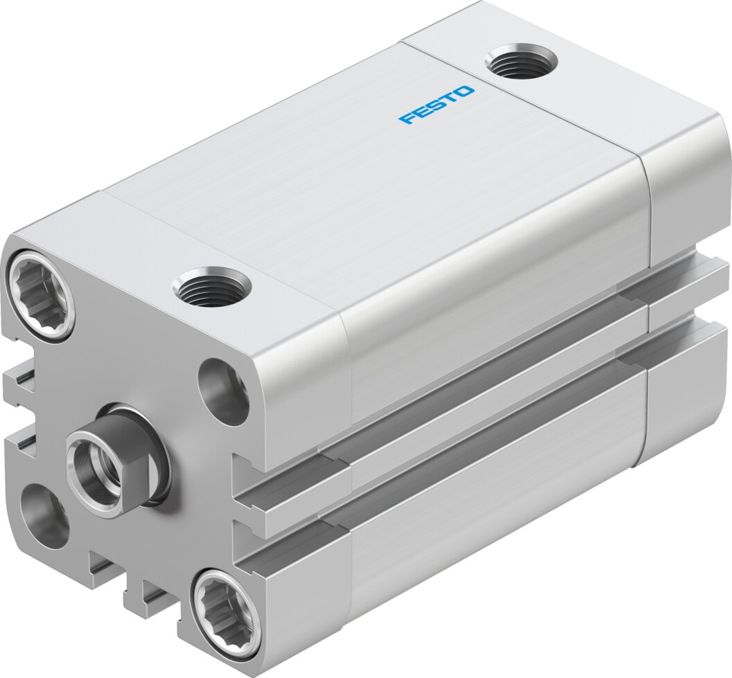 Компактный пневмоцилиндр (ADN-1 1/4"-1 1/2"-I-P-A, Festo)