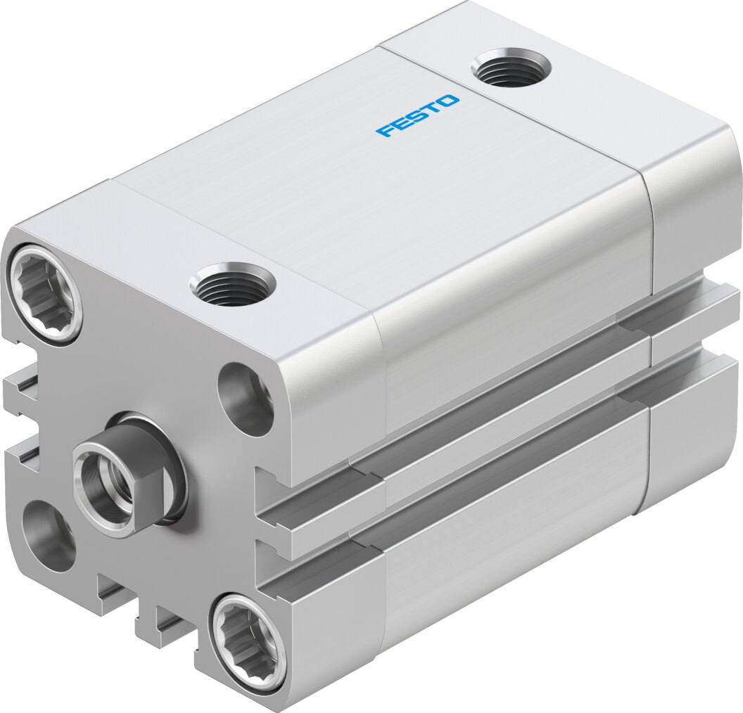 Компактный пневмоцилиндр (ADN-1 1/4"-1 1/4"-I-P-A, Festo)