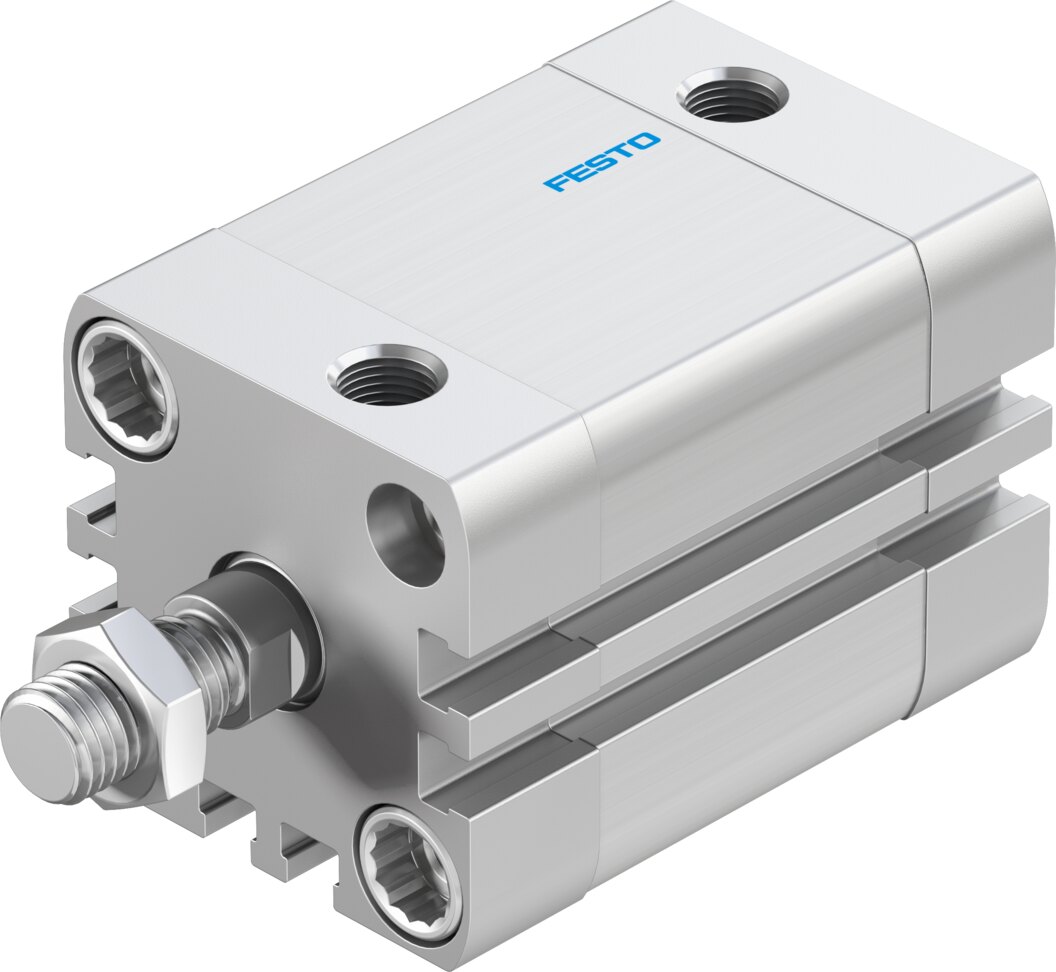 Компактный пневмоцилиндр (ADN-1 1/4"-1"-A-P-A, Festo)