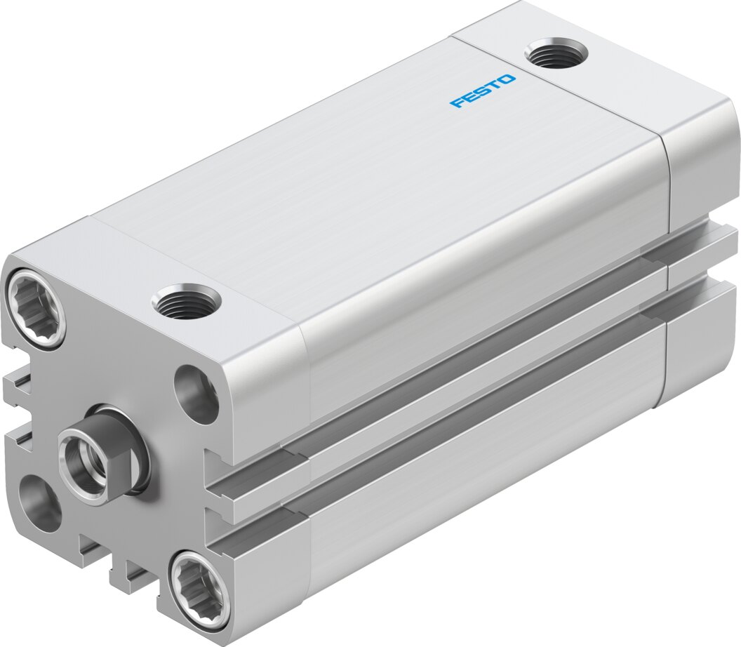 Компактный пневмоцилиндр (ADN-1 1/4"-2 1/2"-I-P-A, Festo)