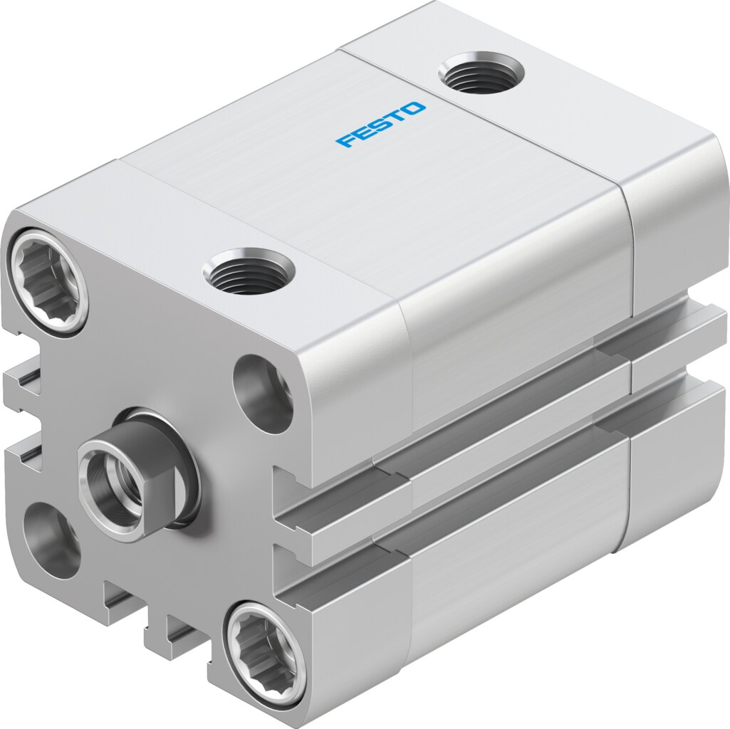 Компактный пневмоцилиндр (ADN-1 1/4"-3/4"-I-P-A, Festo)