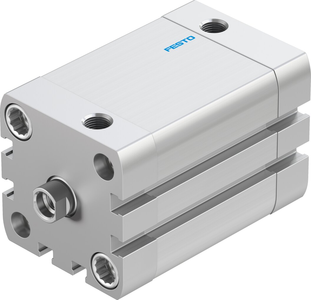 Компактный пневмоцилиндр (ADN-1 5/8"-1 1/2"-I-P-A, Festo)