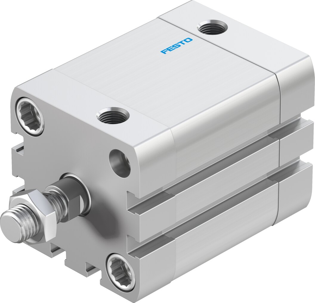 Компактный пневмоцилиндр (ADN-1 5/8"-1 1/4"-A-P-A, Festo)