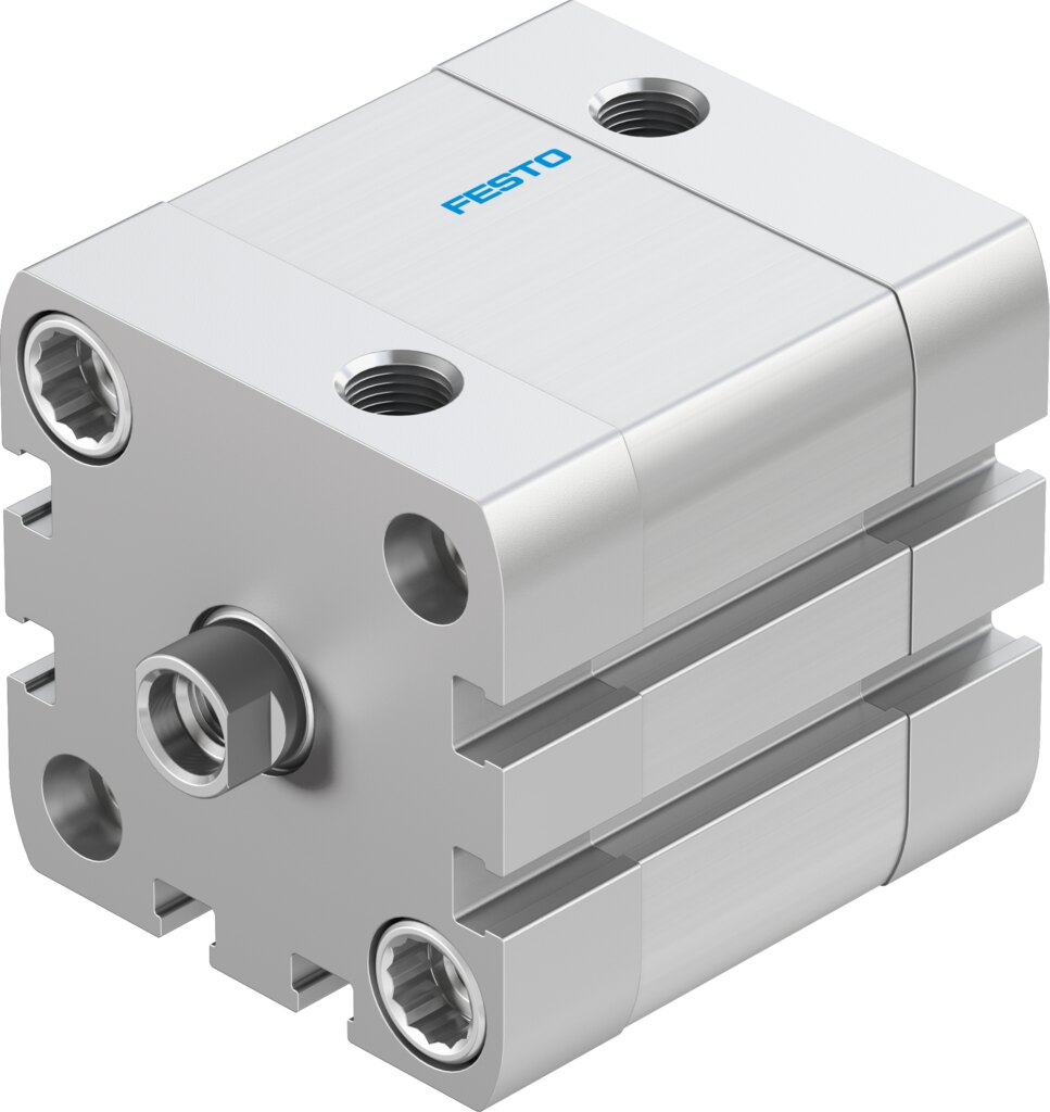 Компактный пневмоцилиндр (ADN-1 5/8"-1/2"-I-P-A, Festo)