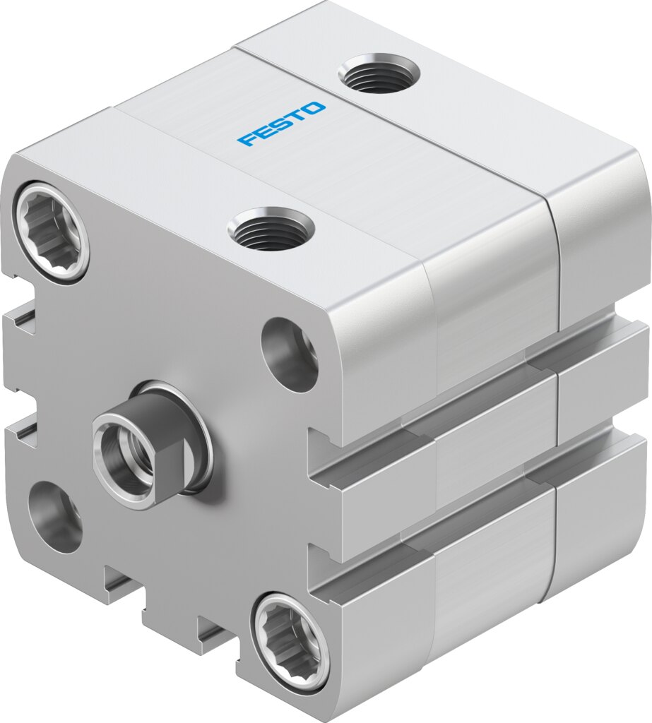 Компактный пневмоцилиндр (ADN-1 5/8"-1/4"-I-P-A, Festo)