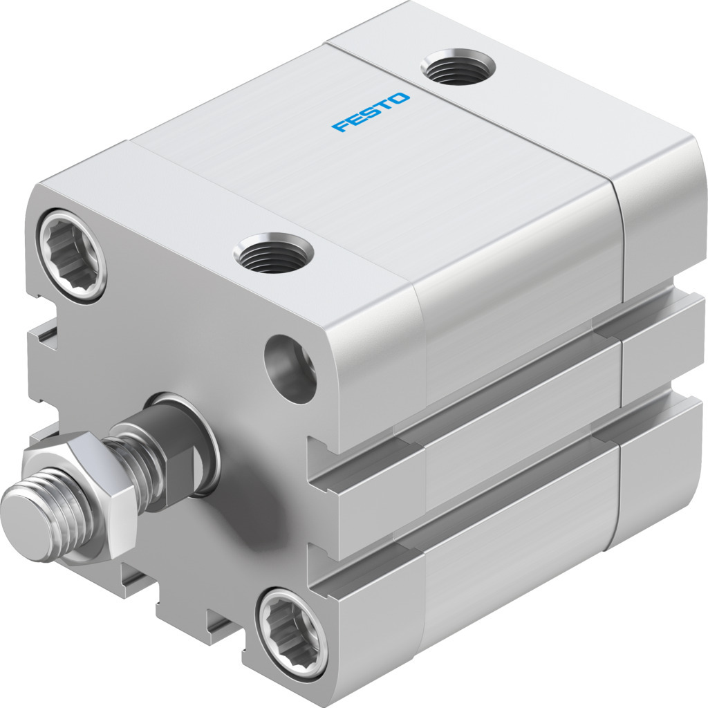 Компактный пневмоцилиндр (ADN-1 5/8"-3/4"-A-P-A, Festo)