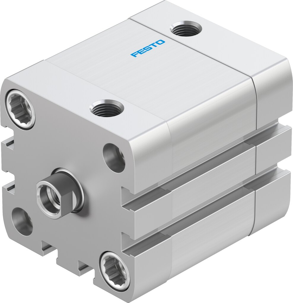 Компактный пневмоцилиндр (ADN-1 5/8"-3/4"-I-P-A, Festo)
