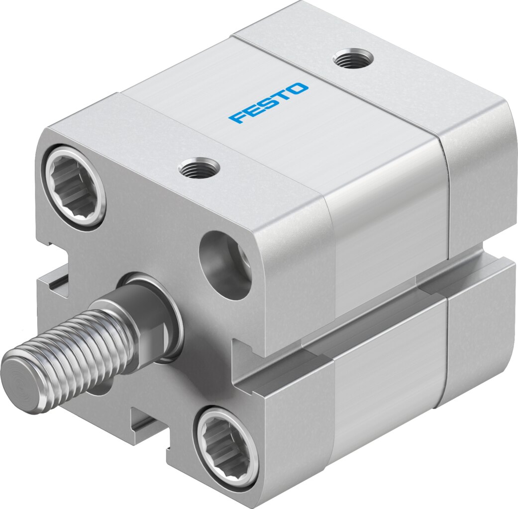 Компактный пневмоцилиндр (ADN-1"-1/4"-A-P-A, Festo)