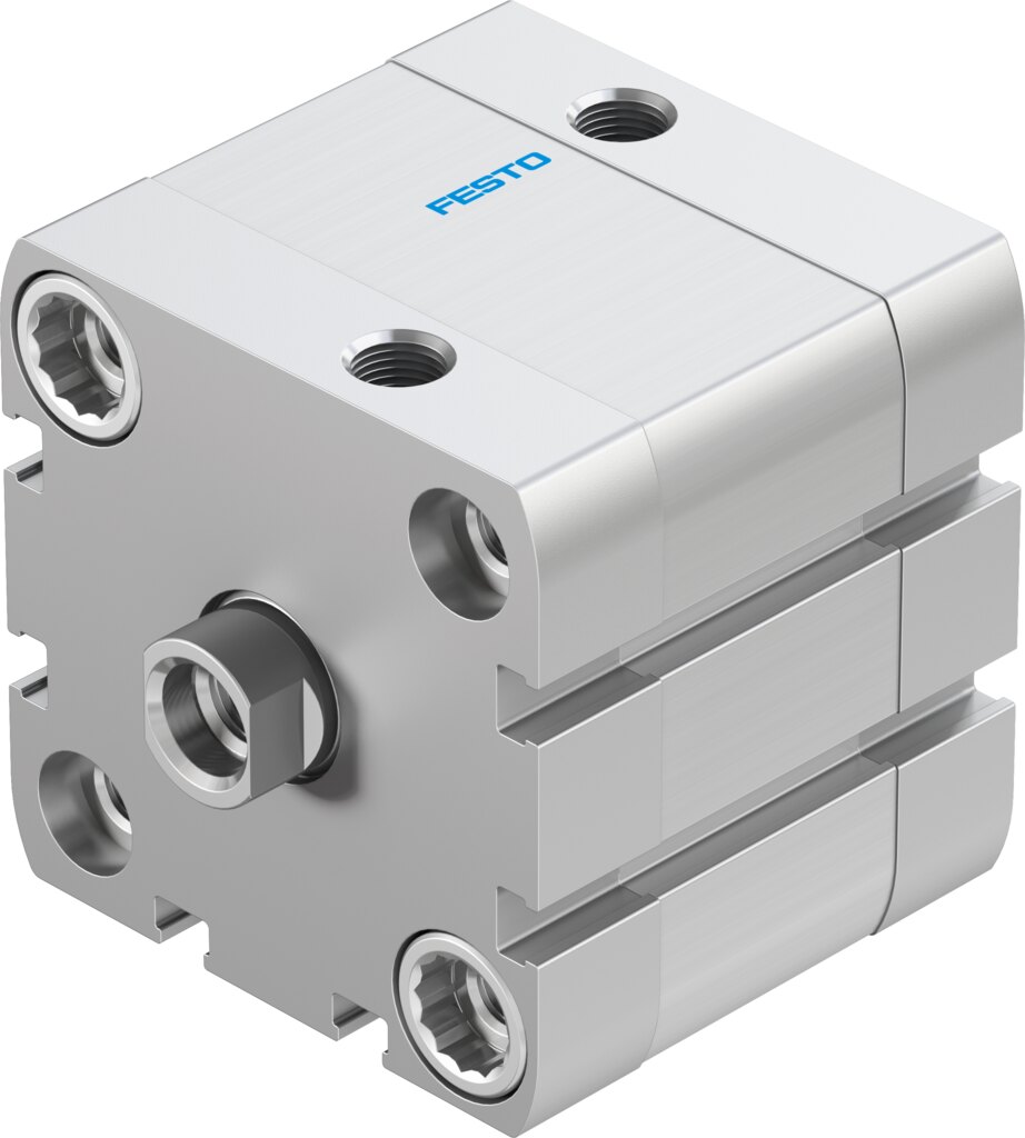 Компактный пневмоцилиндр (ADN-2"-1/2"-I-P-A, Festo)