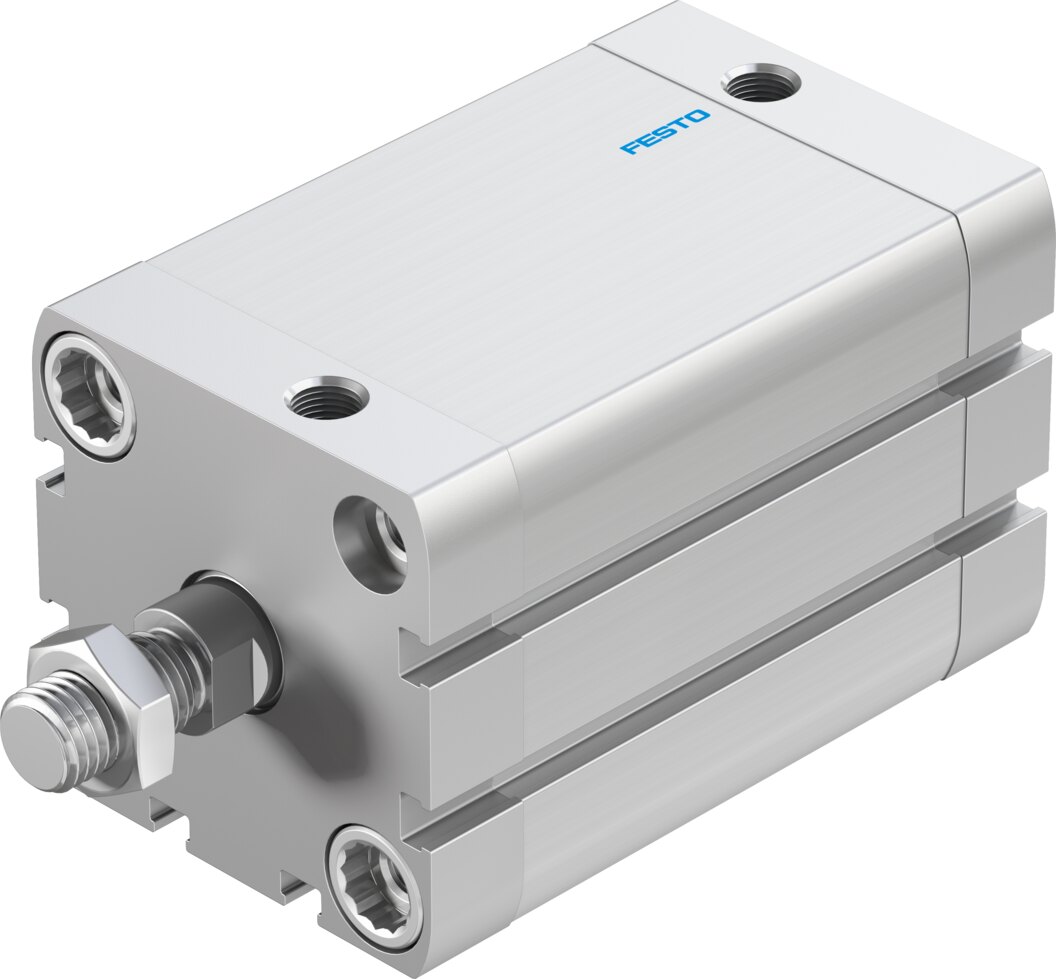 Компактный пневмоцилиндр (ADN-2"-2 1/2"-A-P-A, Festo)