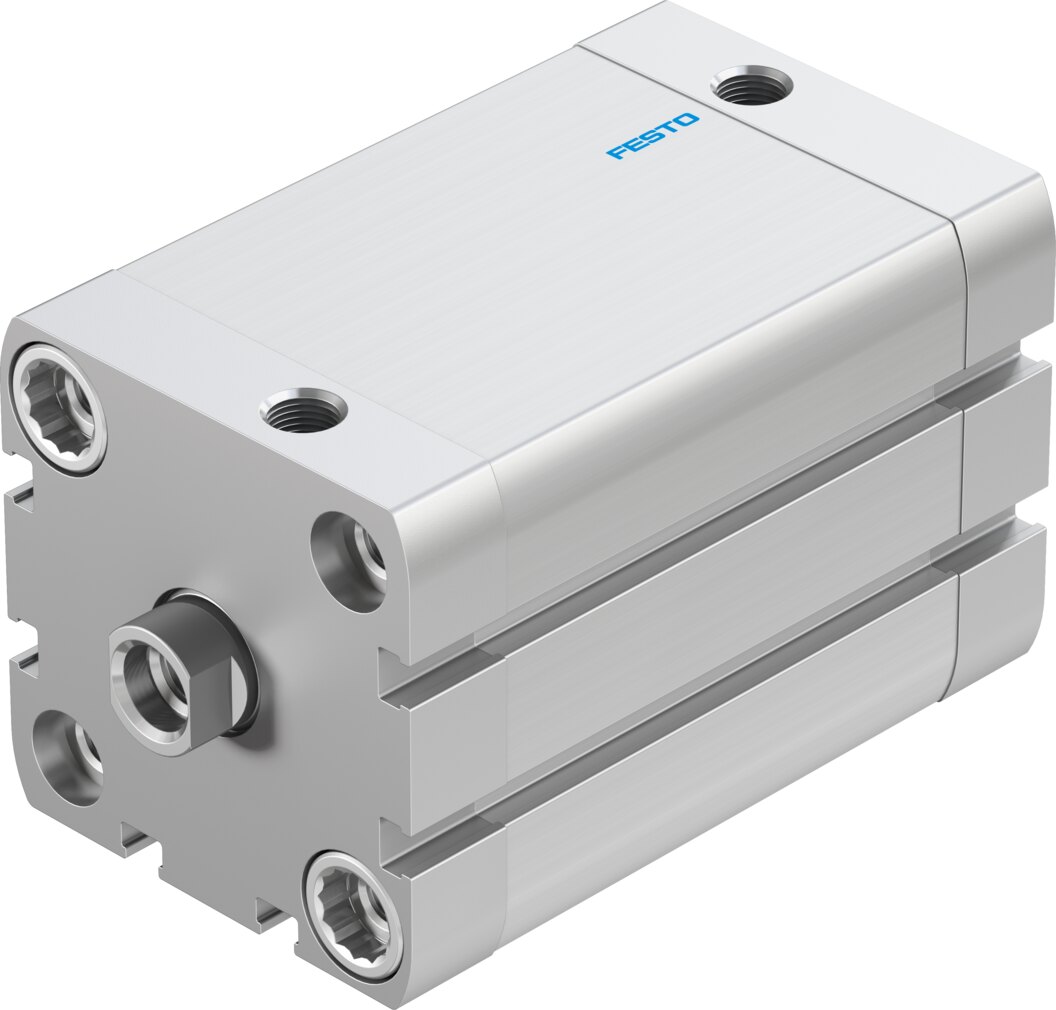 Компактный пневмоцилиндр (ADN-2"-2 1/2"-I-P-A, Festo)