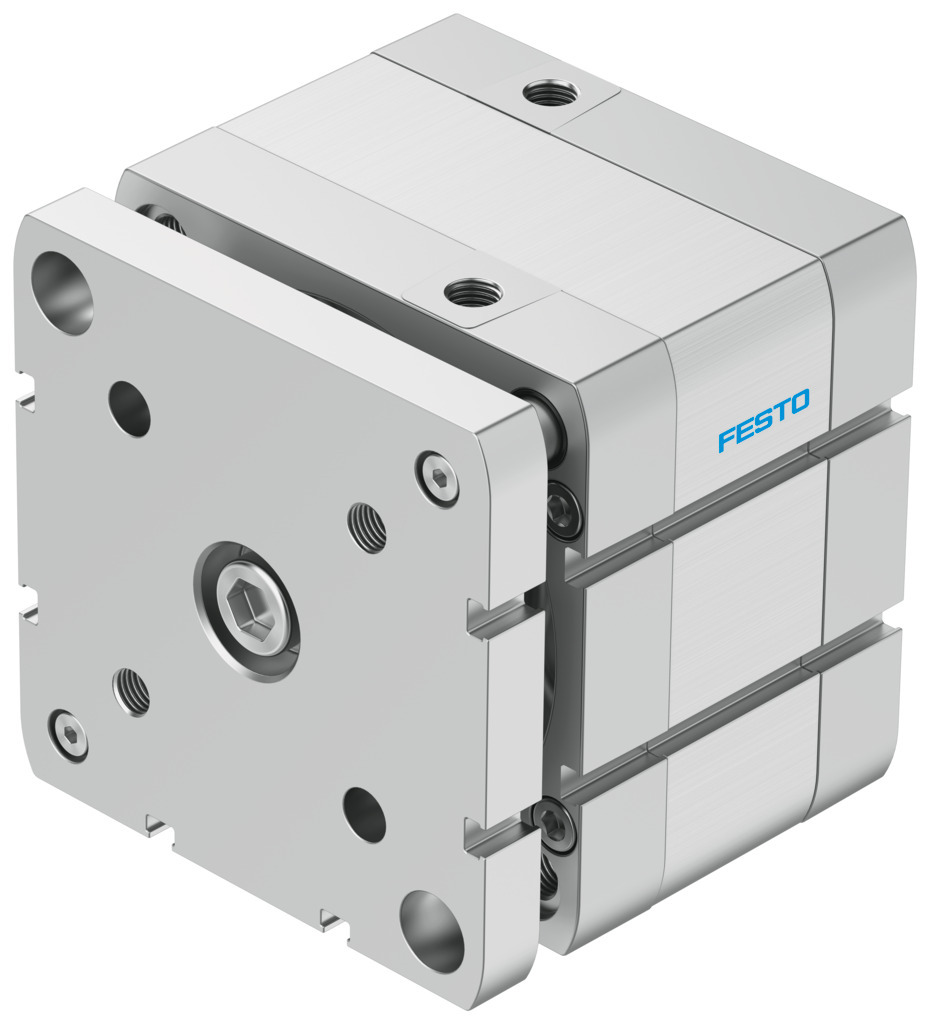 Компактный пневмоцилиндр (ADNGF-100-15-P-A, Festo)