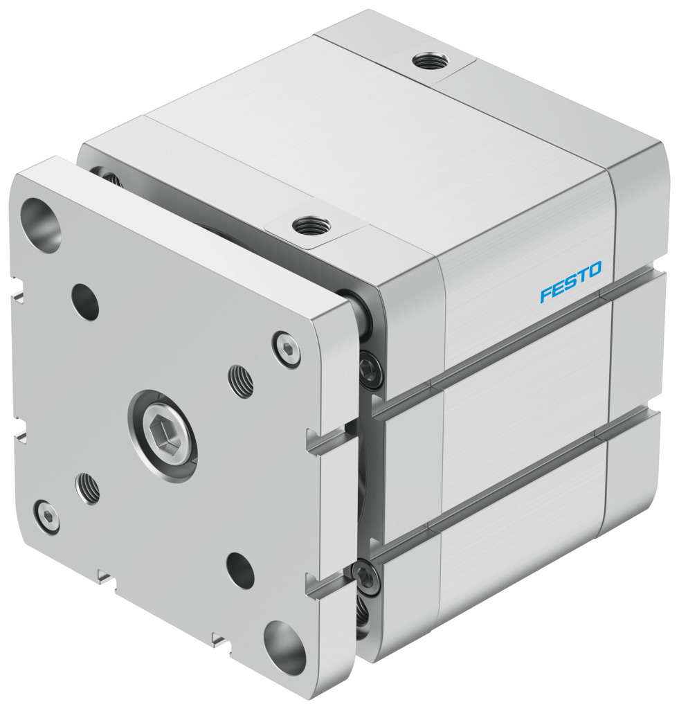 Компактный пневмоцилиндр (ADNGF-100-30-P-A, Festo)