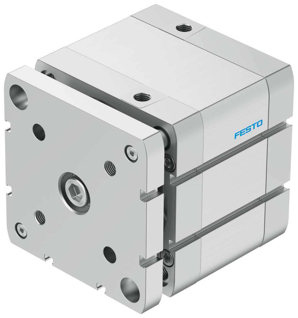 Компактный пневмоцилиндр (ADNGF-100-30-PPS-A, Festo)