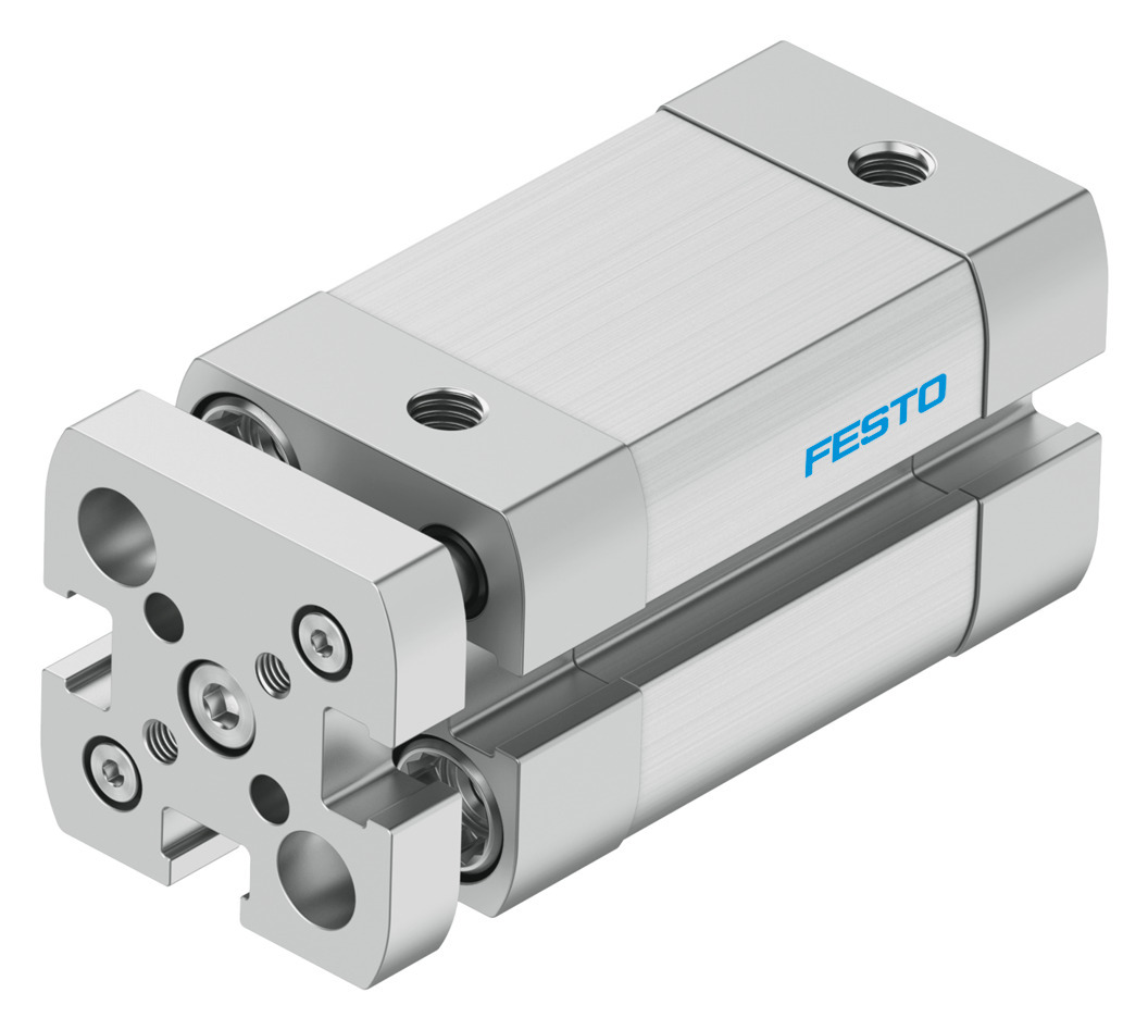 Компактный пневмоцилиндр (ADNGF-12-15-P-A, Festo)