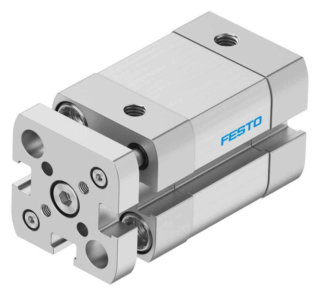 Компактный пневмоцилиндр (ADNGF-16-15-P-A, Festo)