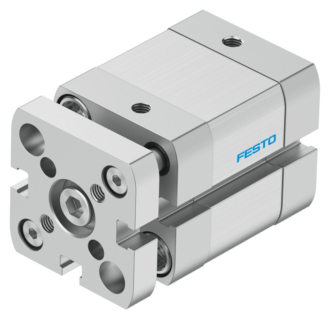 Компактный пневмоцилиндр (ADNGF-25-10-P-A, Festo)