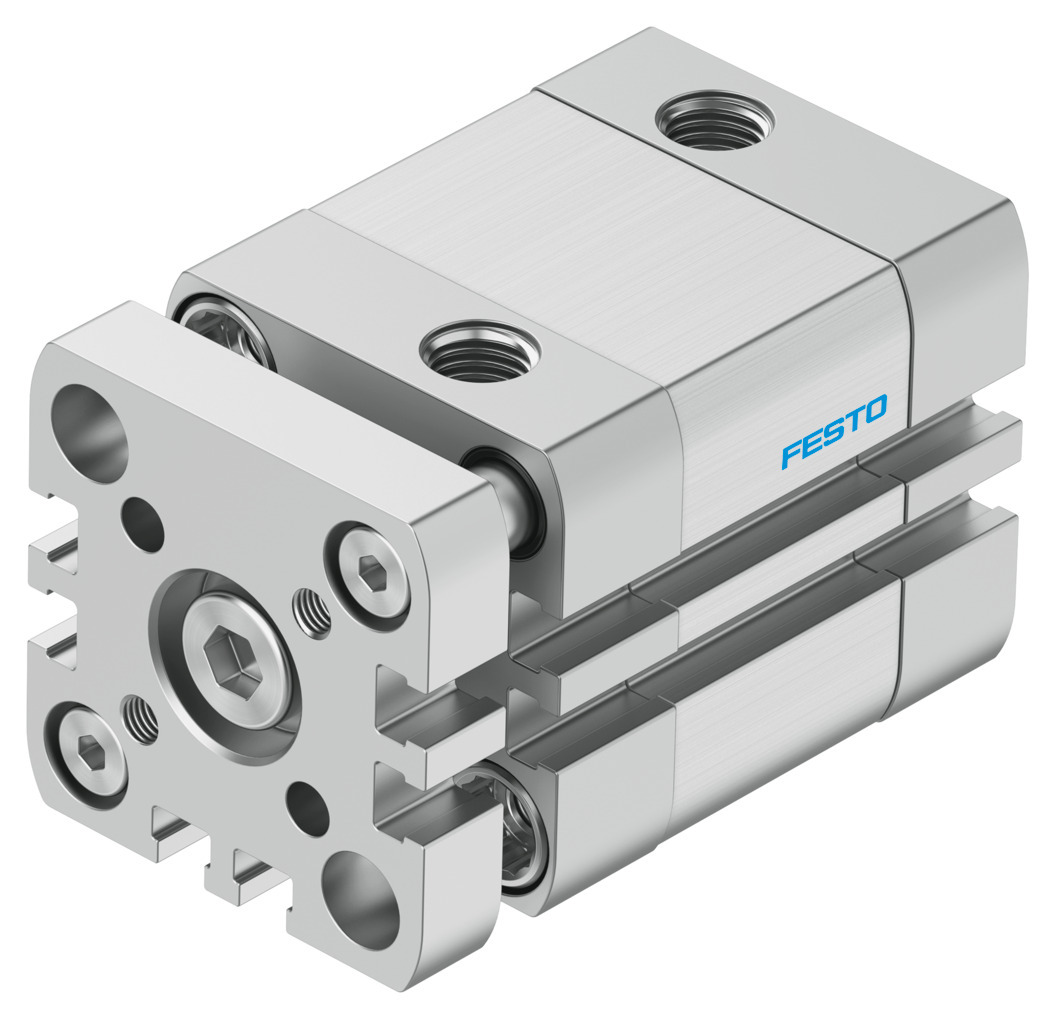 Компактный пневмоцилиндр (ADNGF-32-15-P-A, Festo)