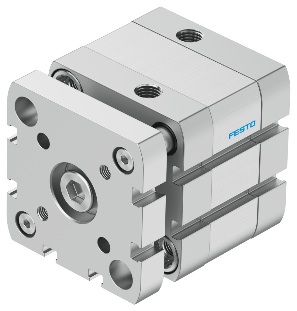 Компактный пневмоцилиндр (ADNGF-50-10-P-A, Festo)