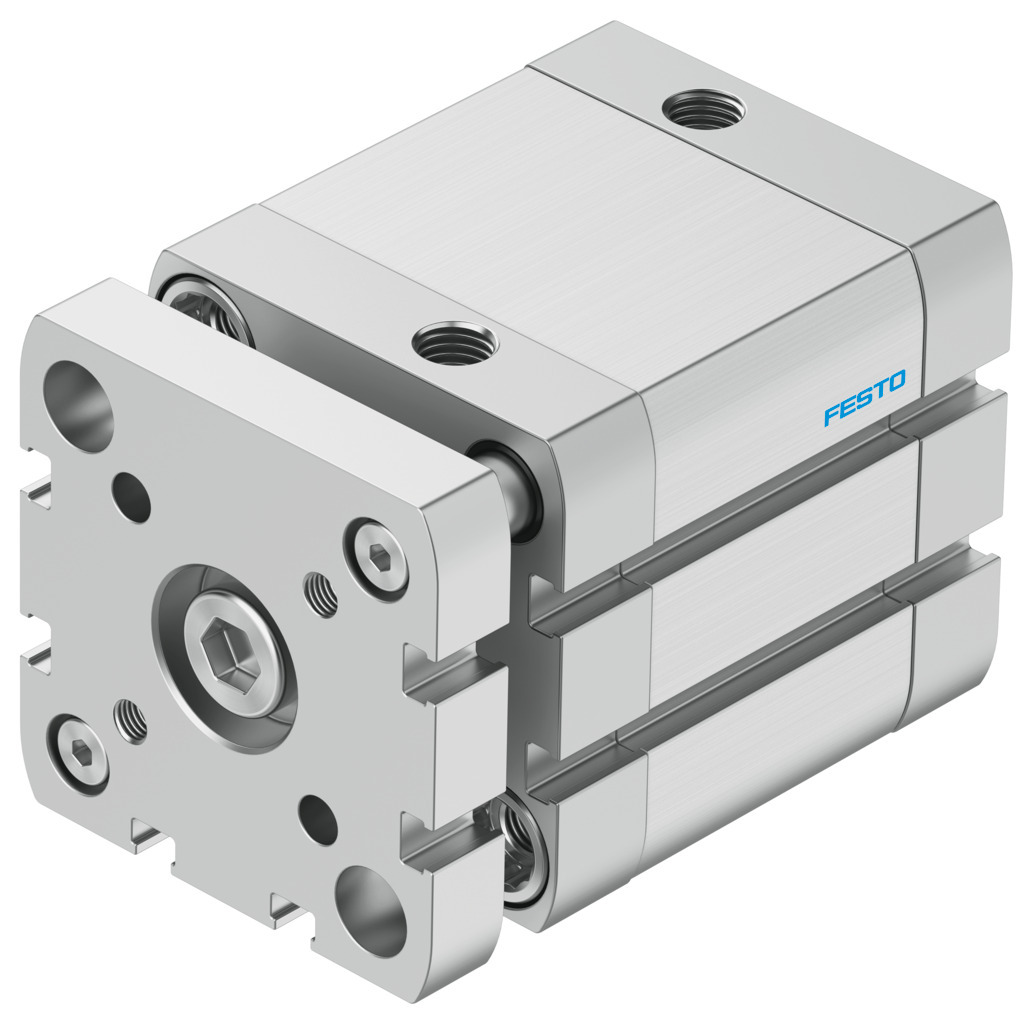 Компактный пневмоцилиндр (ADNGF-50-30-P-A, Festo)