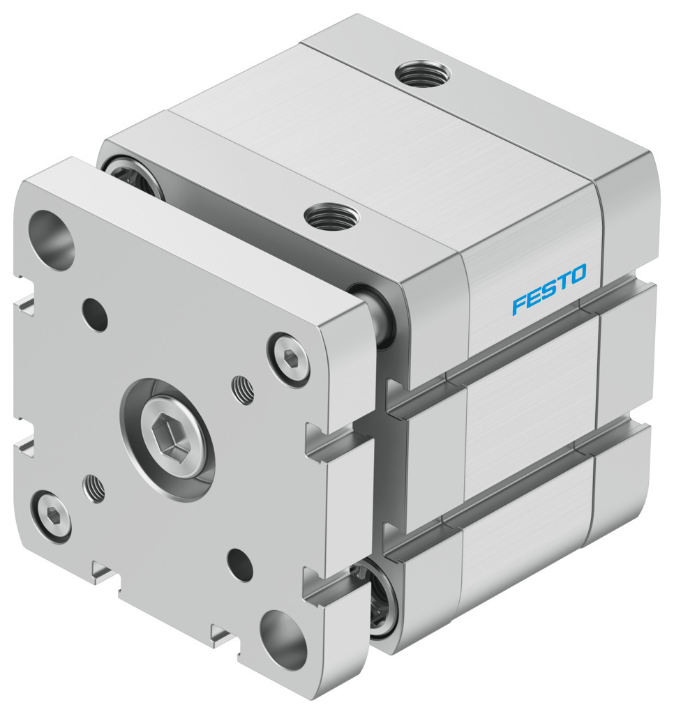 Компактный пневмоцилиндр (ADNGF-63-15-P-A, Festo)