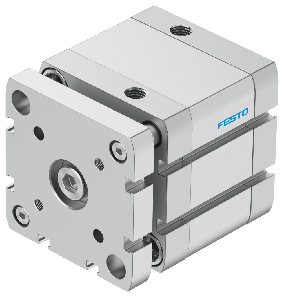 Компактный пневмоцилиндр (ADNGF-63-20-P-A, Festo)
