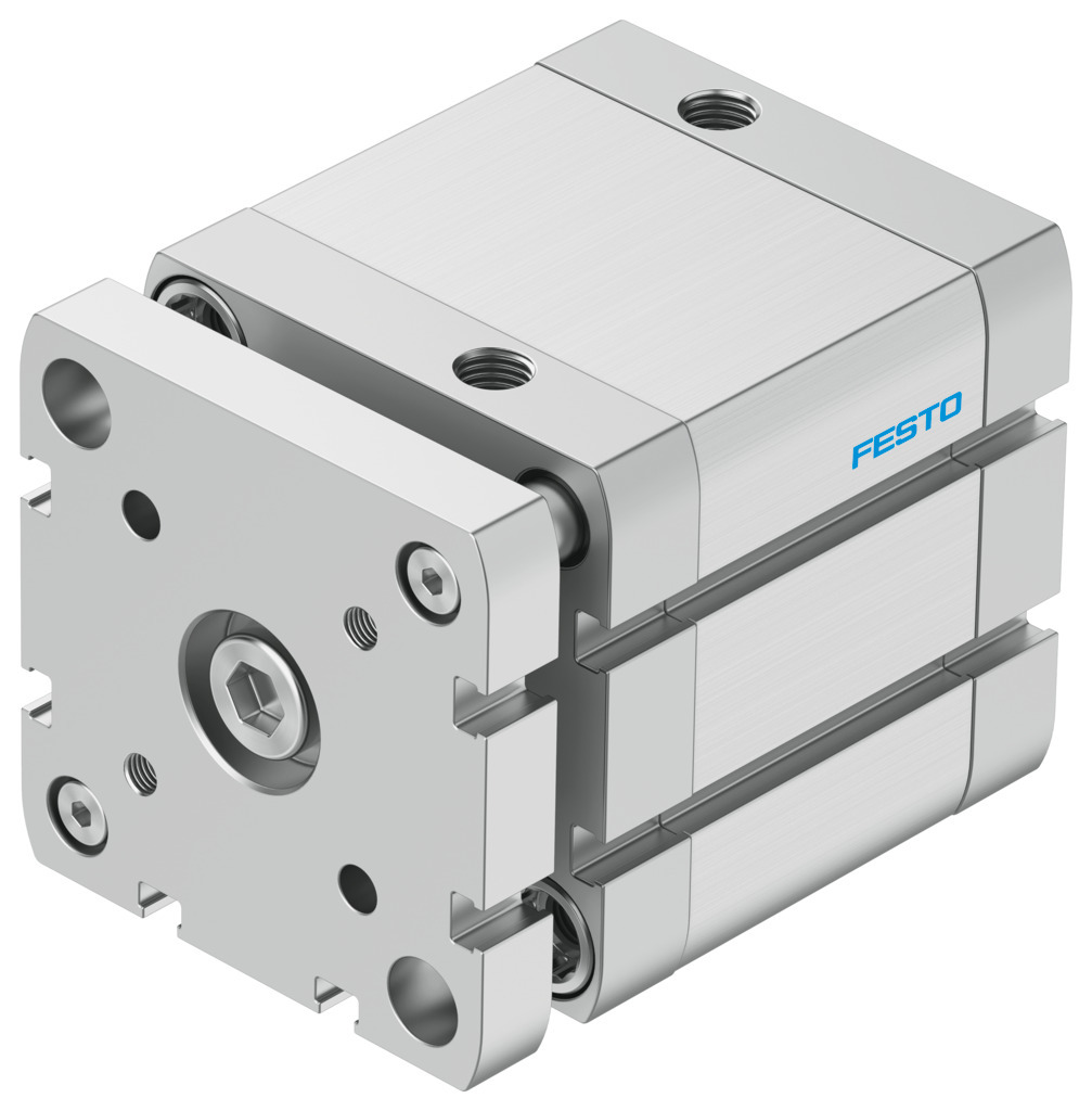 Компактный пневмоцилиндр (ADNGF-63-30-P-A, Festo)
