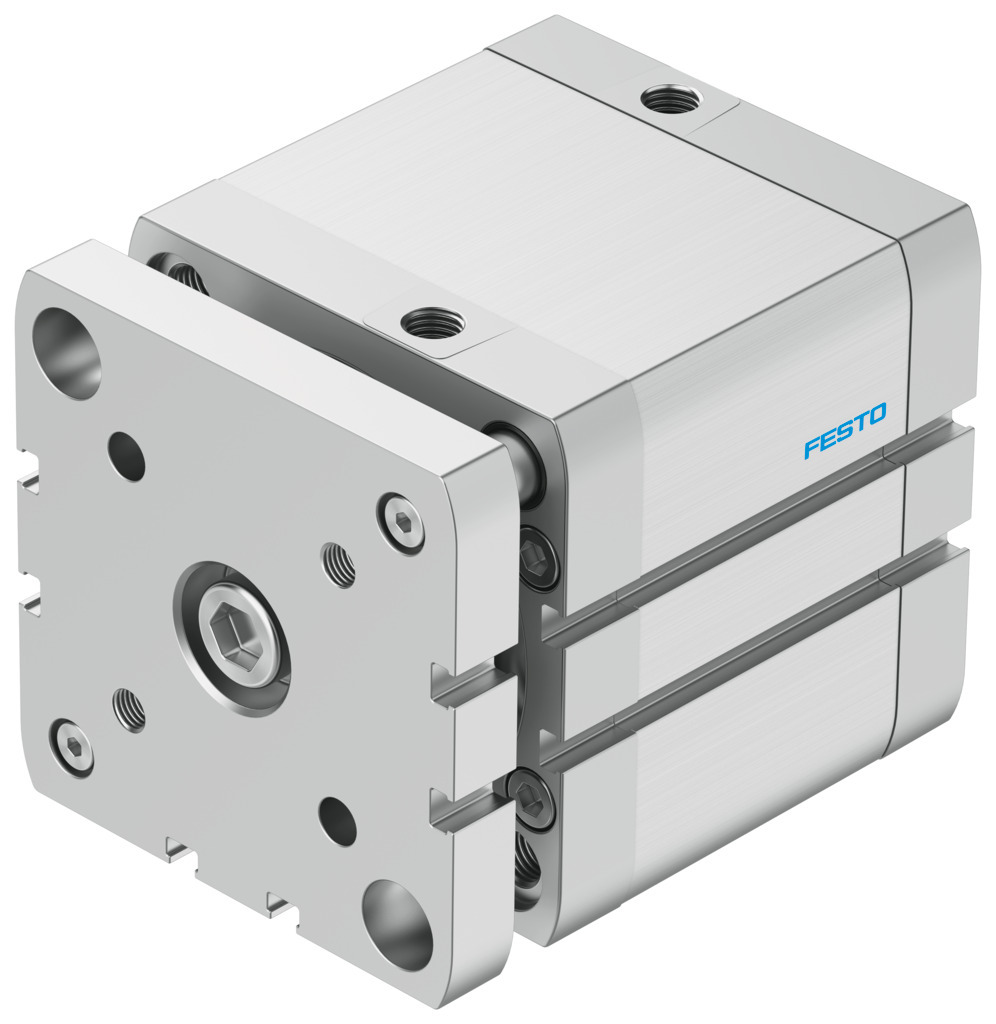 Компактный пневмоцилиндр (ADNGF-63-40-P-A, Festo)