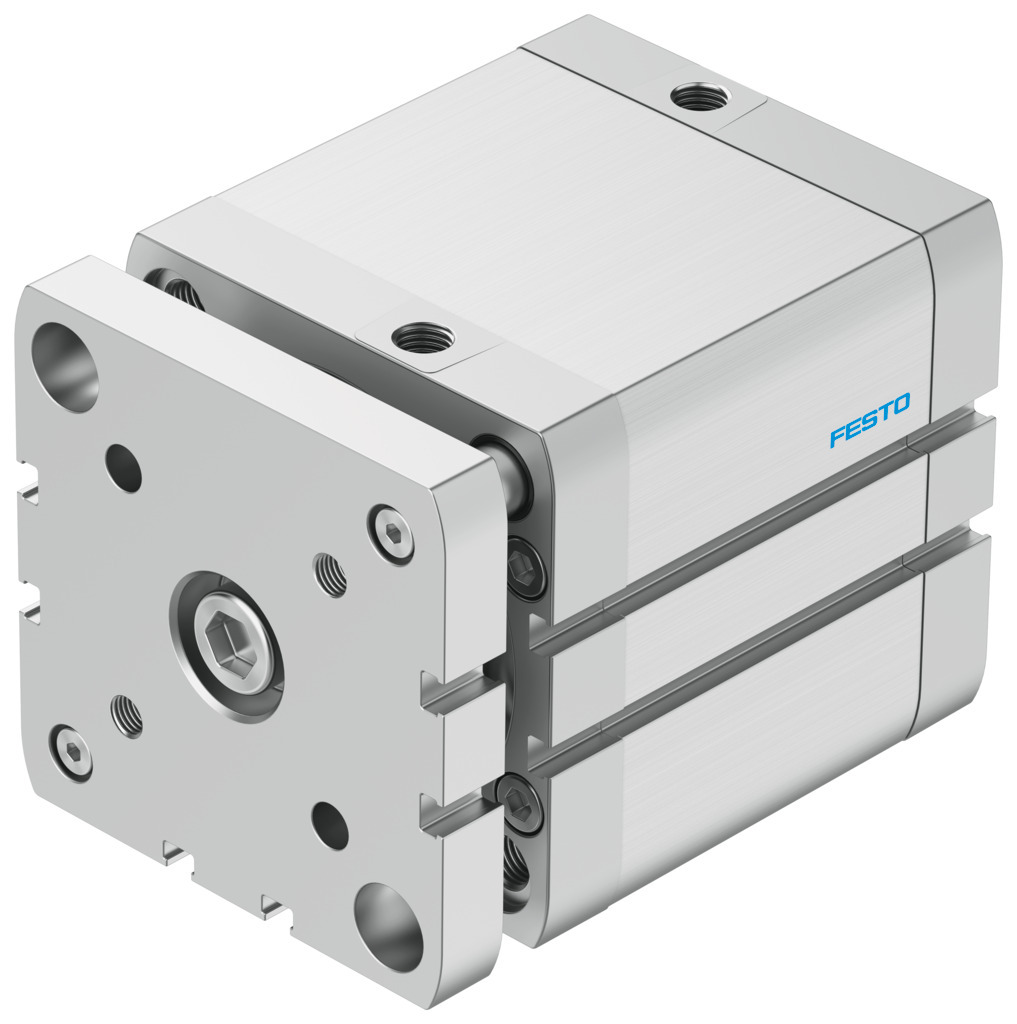 Компактный пневмоцилиндр (ADNGF-80-50-P-A, Festo)