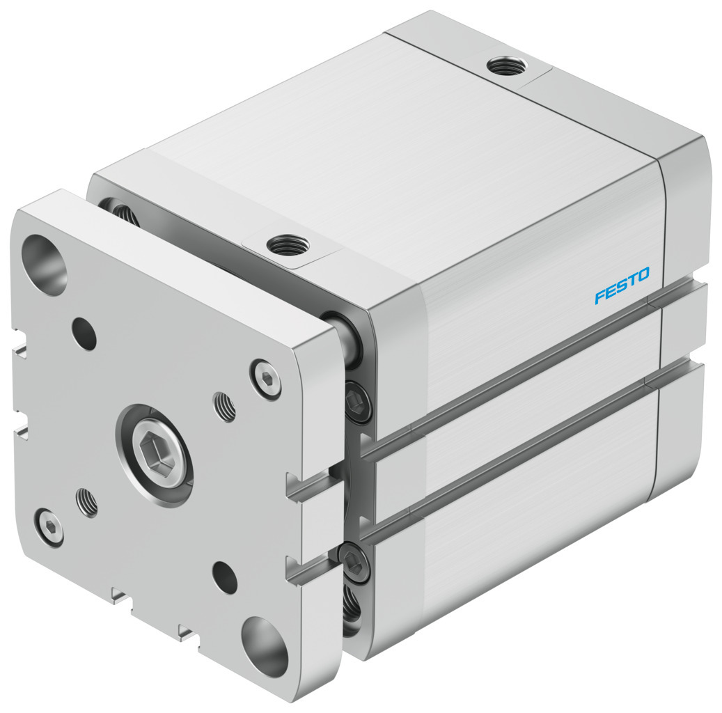 Компактный пневмоцилиндр (ADNGF-80-60-P-A, Festo)