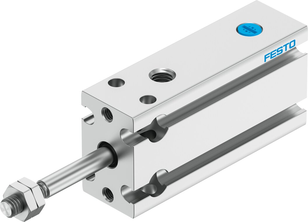 Компактный пневмоцилиндр (DPDM-10-15-P-PA, Festo)
