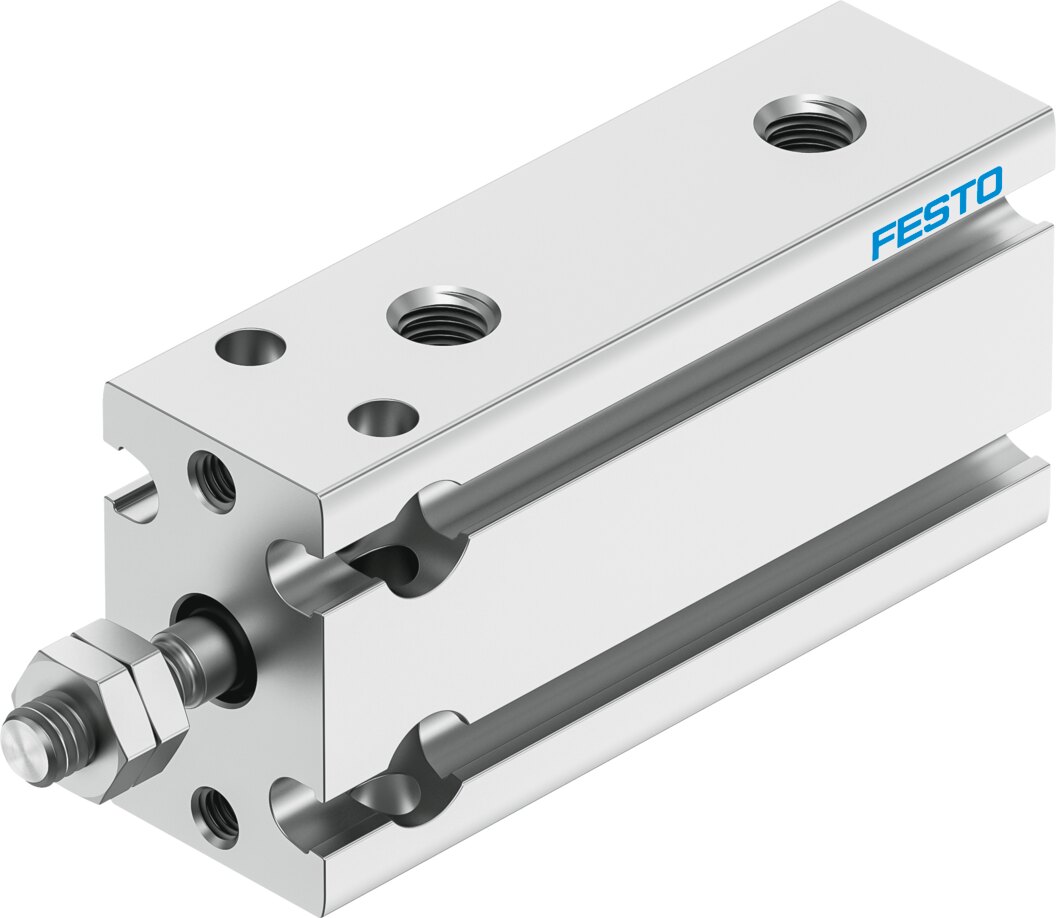 Компактный пневмоцилиндр (DPDM-10-15-PA, Festo)