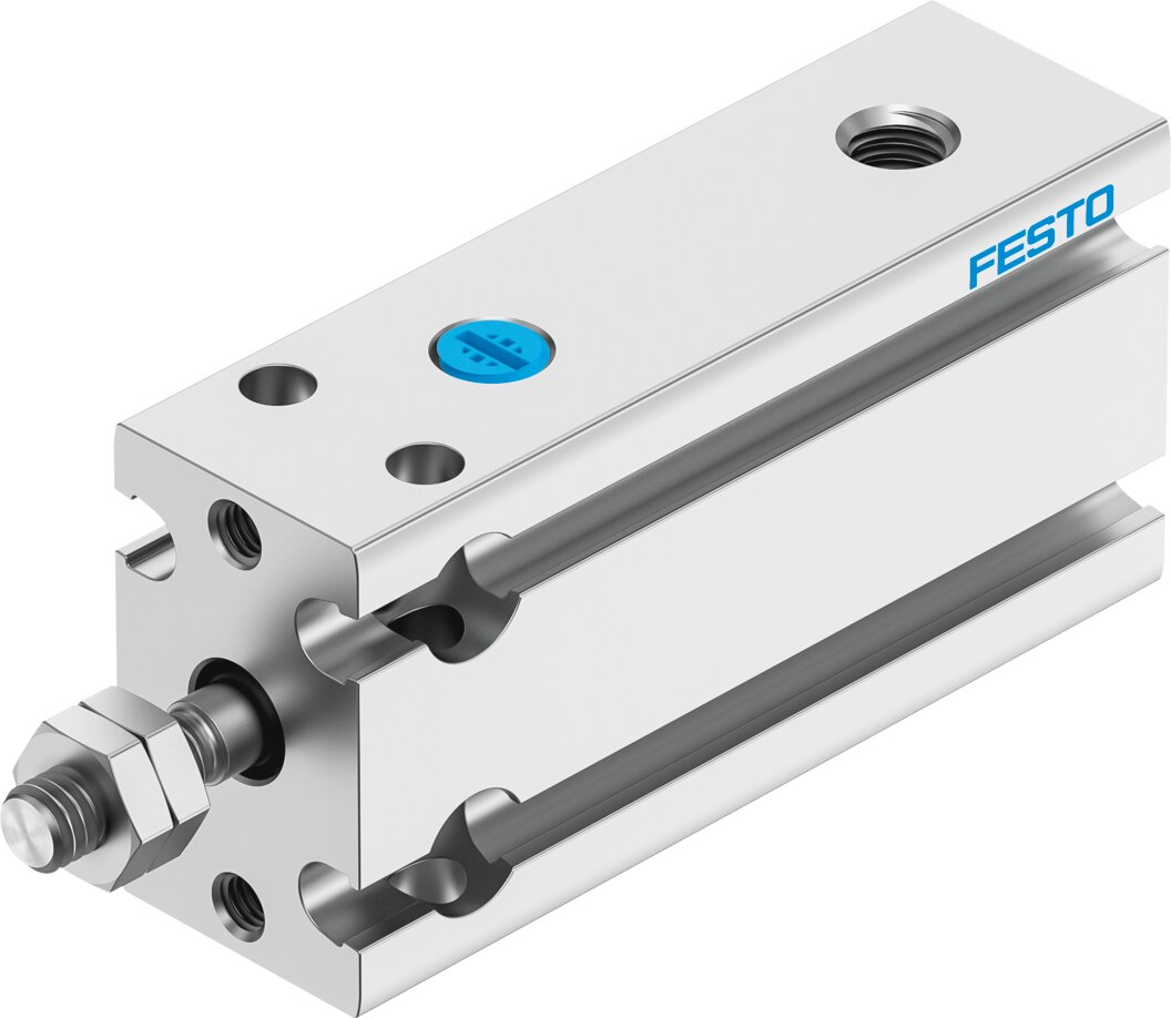 Компактный пневмоцилиндр (DPDM-10-15-S-PA, Festo)