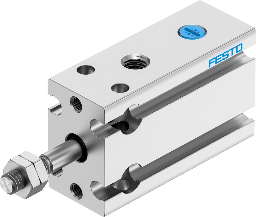 Компактный пневмоцилиндр (DPDM-10-5-P-PA, Festo)