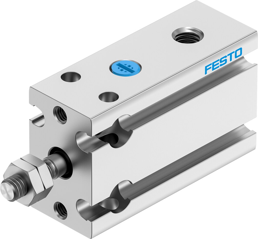 Компактный пневмоцилиндр (DPDM-10-5-S-PA, Festo)