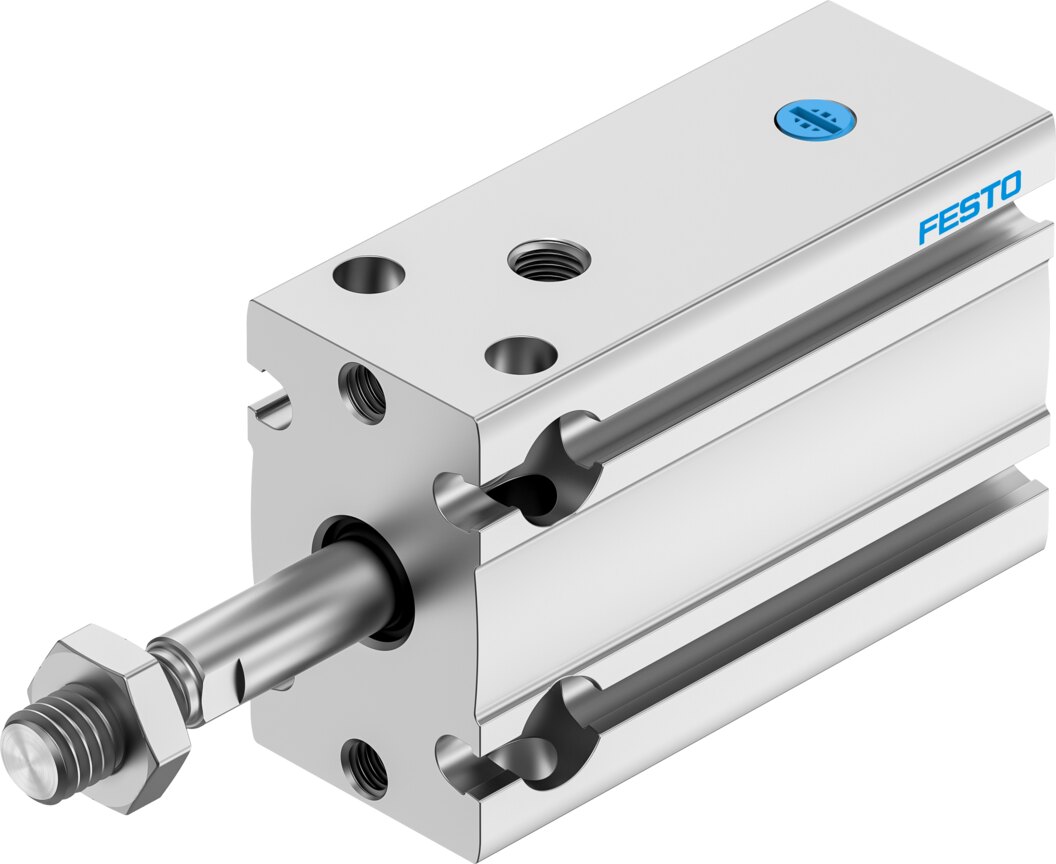 Компактный пневмоцилиндр (DPDM-16-10-P-PA, Festo)