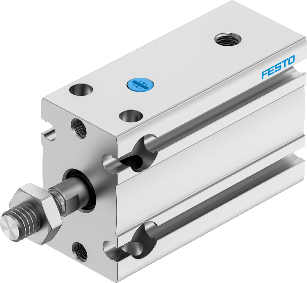 Компактный пневмоцилиндр (DPDM-16-10-S-PA, Festo)