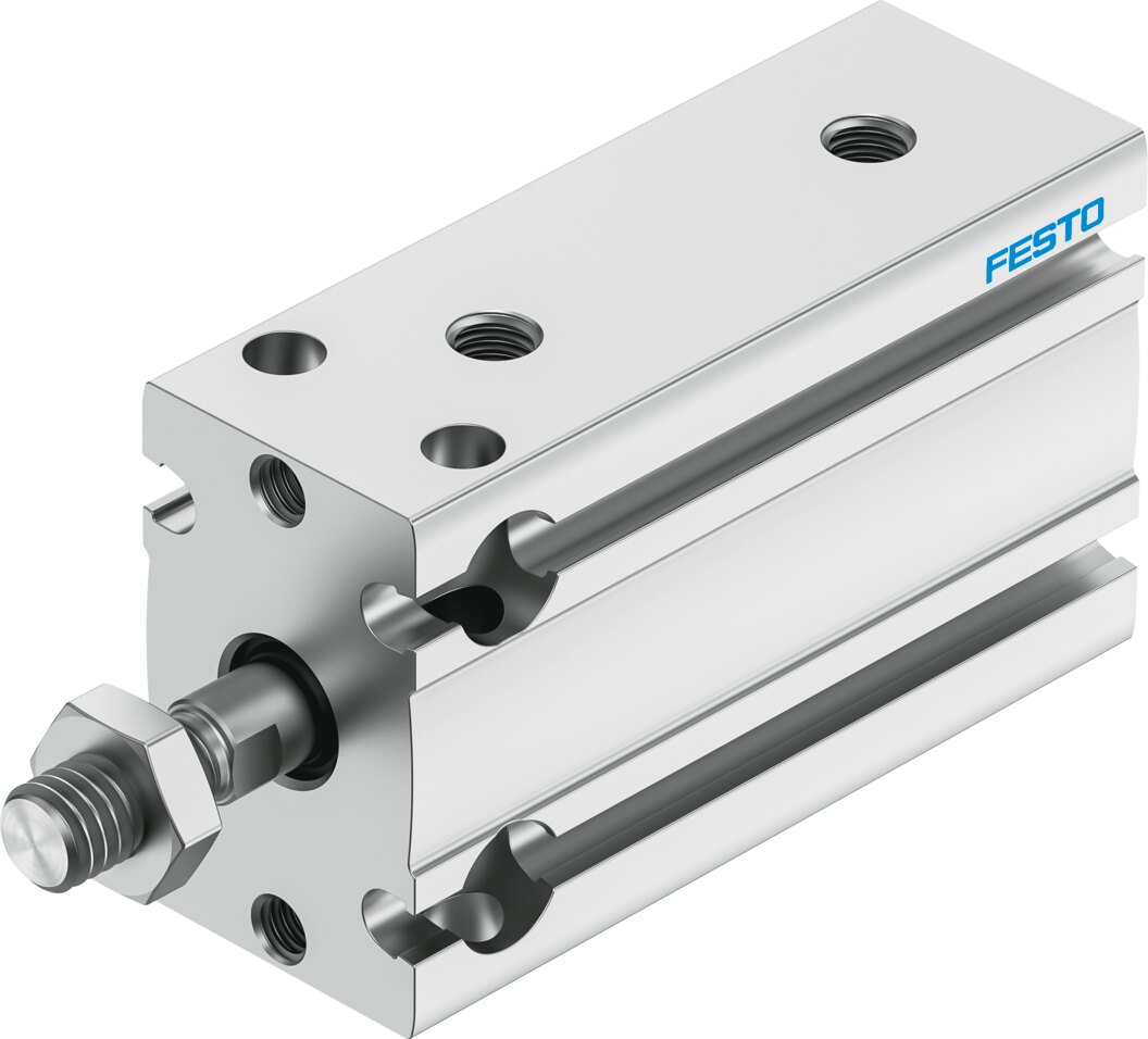 Компактный пневмоцилиндр (DPDM-16-15-PA, Festo)