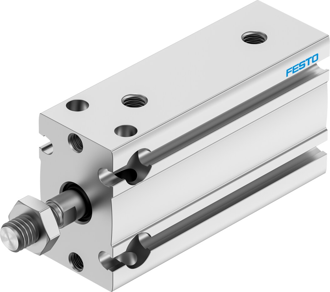 Компактный пневмоцилиндр (DPDM-16-20-PA, Festo)