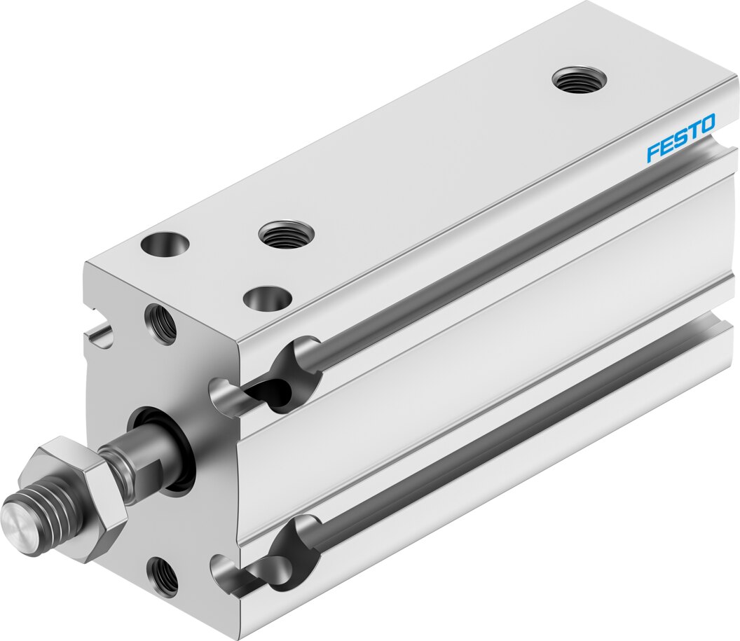 Компактный пневмоцилиндр (DPDM-16-25-PA, Festo)