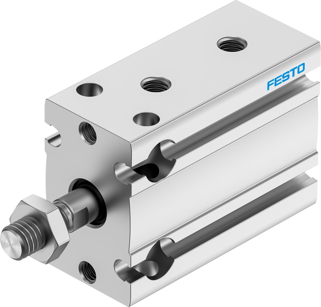 Компактный пневмоцилиндр (DPDM-16-5-PA, Festo)