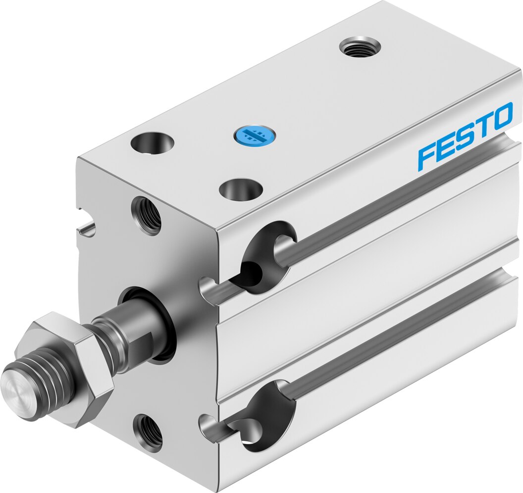 Компактный пневмоцилиндр (DPDM-20-10-S-PA, Festo)