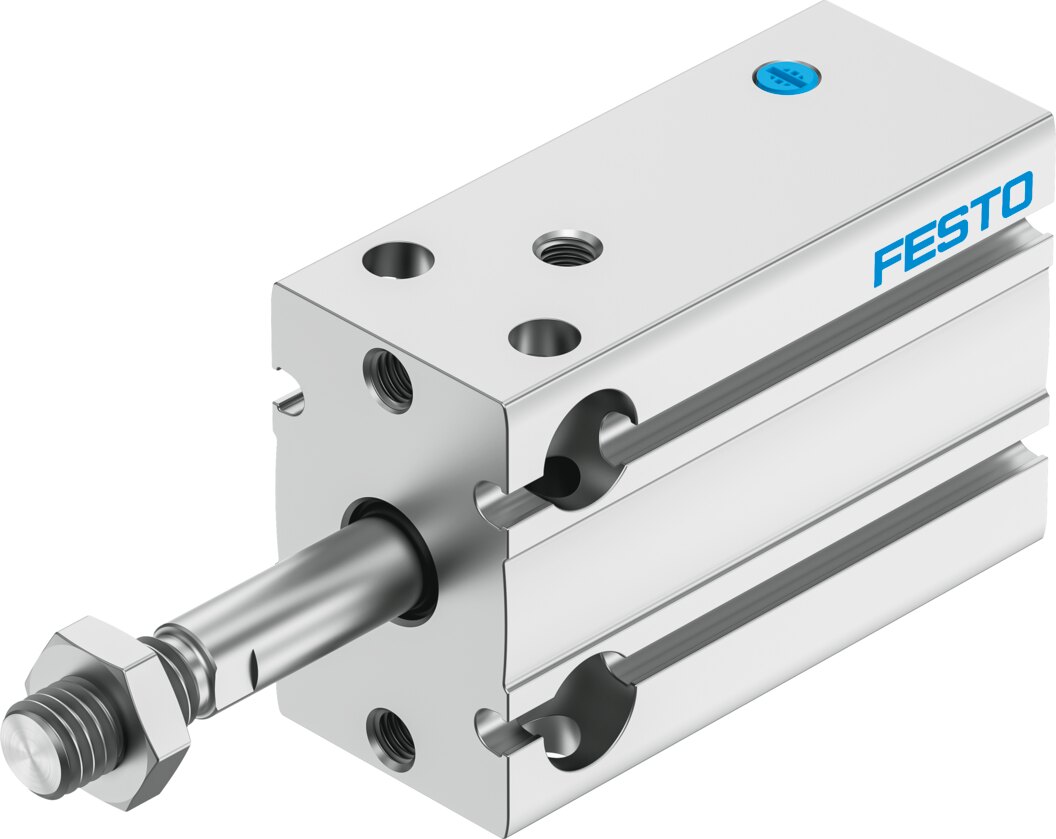 Компактный пневмоцилиндр (DPDM-20-15-P-PA, Festo)
