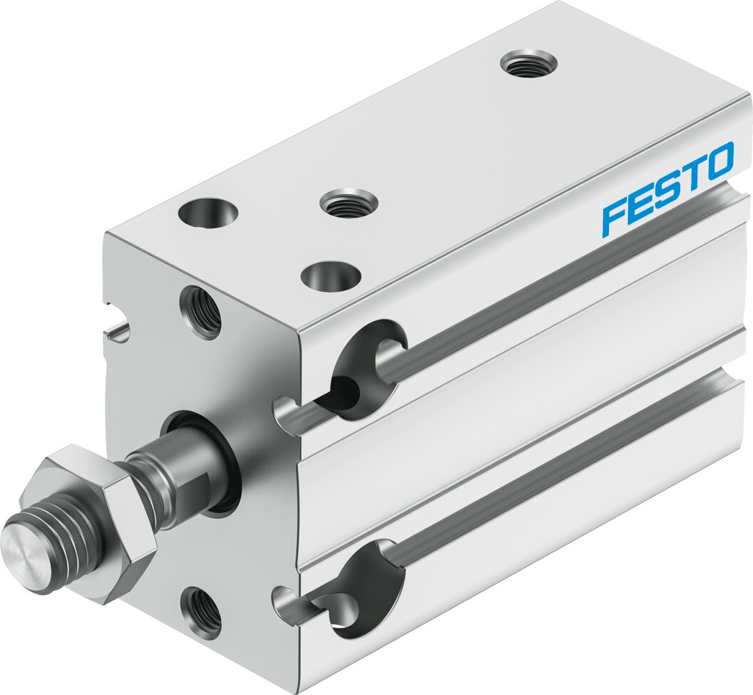 Компактный пневмоцилиндр (DPDM-20-15-PA, Festo)