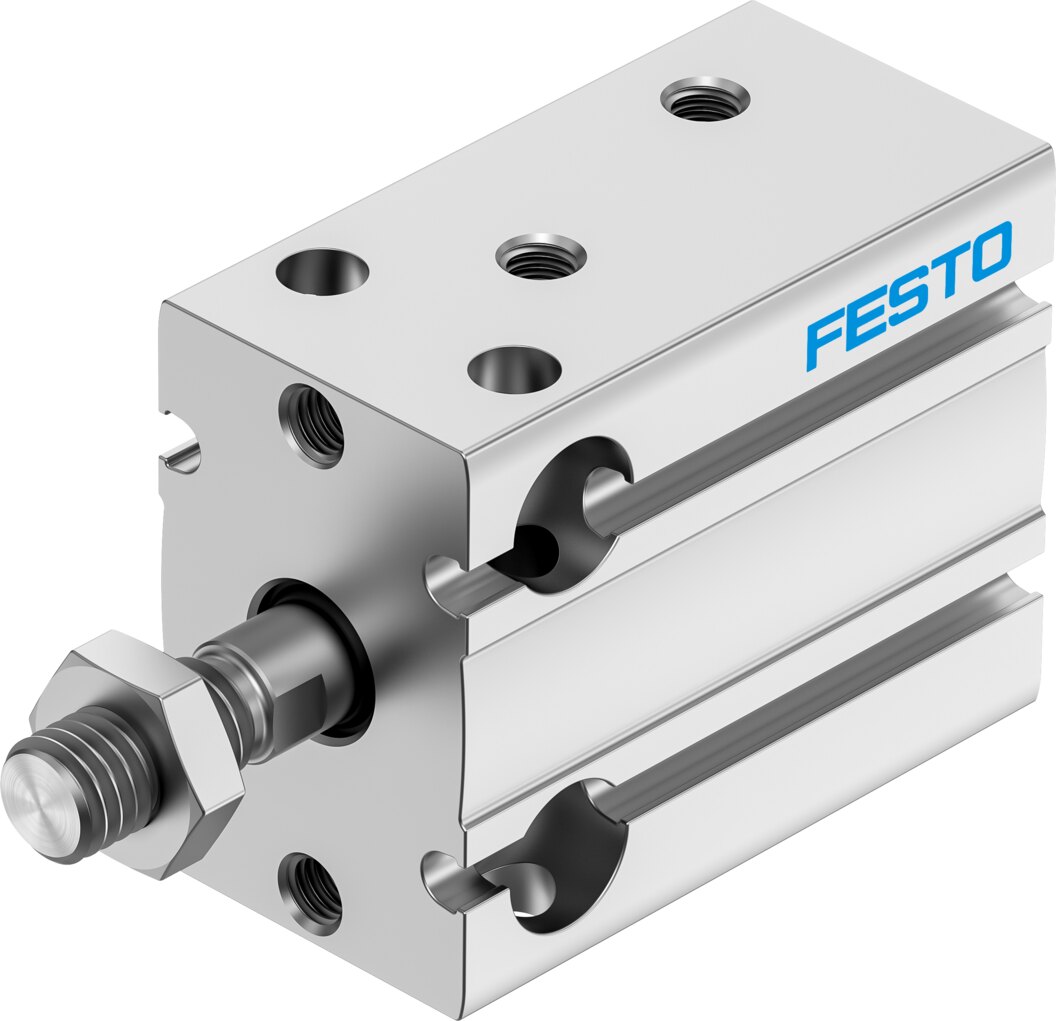 Компактный пневмоцилиндр (DPDM-20-5-PA, Festo)