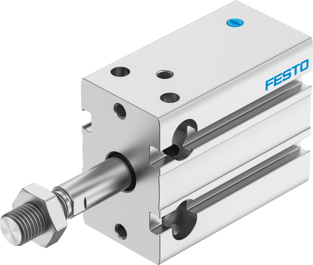 Компактный пневмоцилиндр (DPDM-25-15-P-PA, Festo)