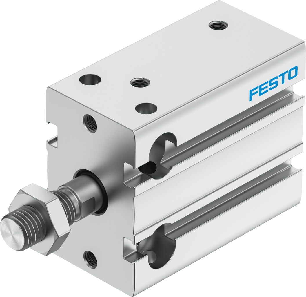 Компактный пневмоцилиндр (DPDM-25-15-PA, Festo)