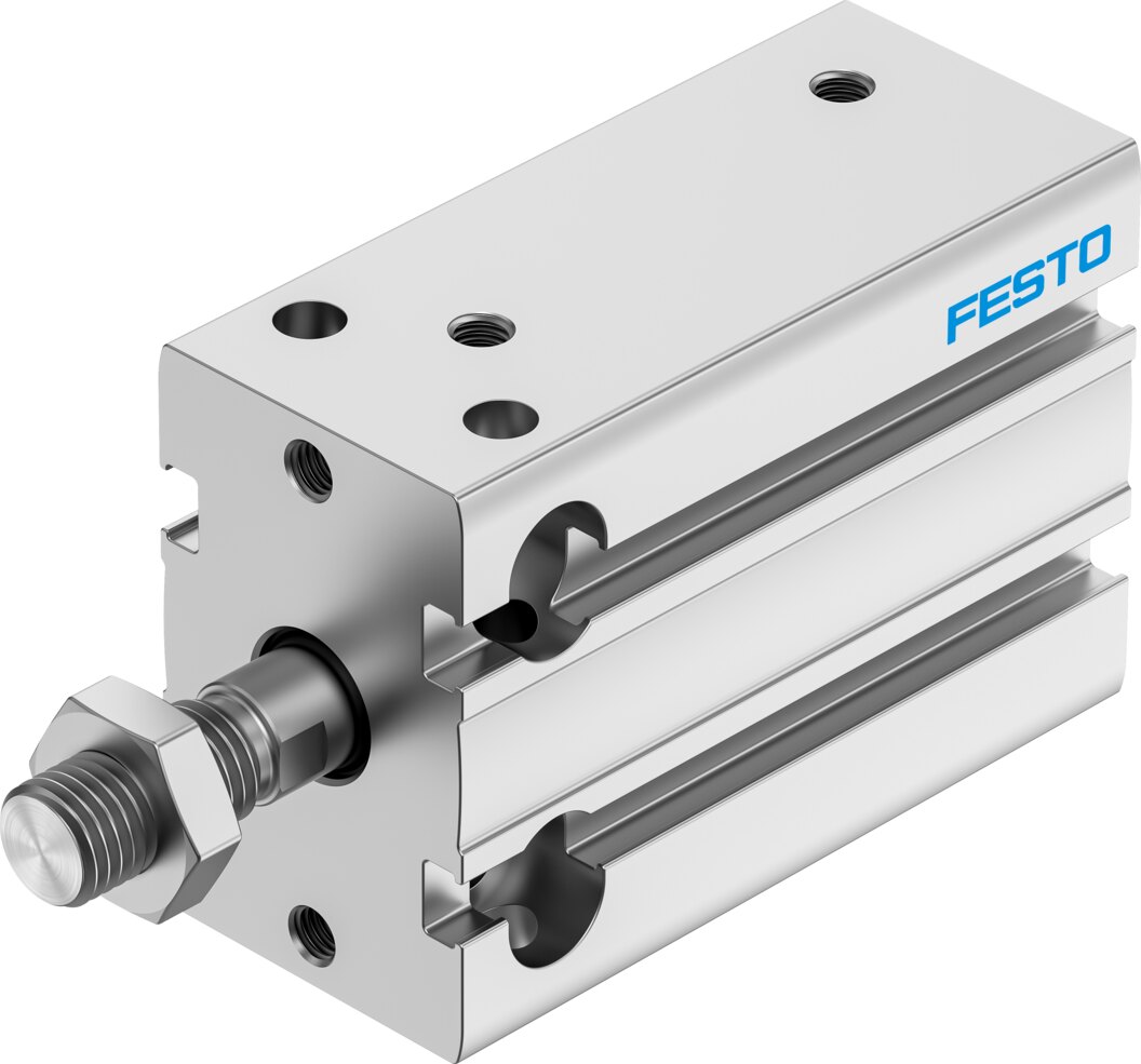 Компактный пневмоцилиндр (DPDM-25-25-PA, Festo)