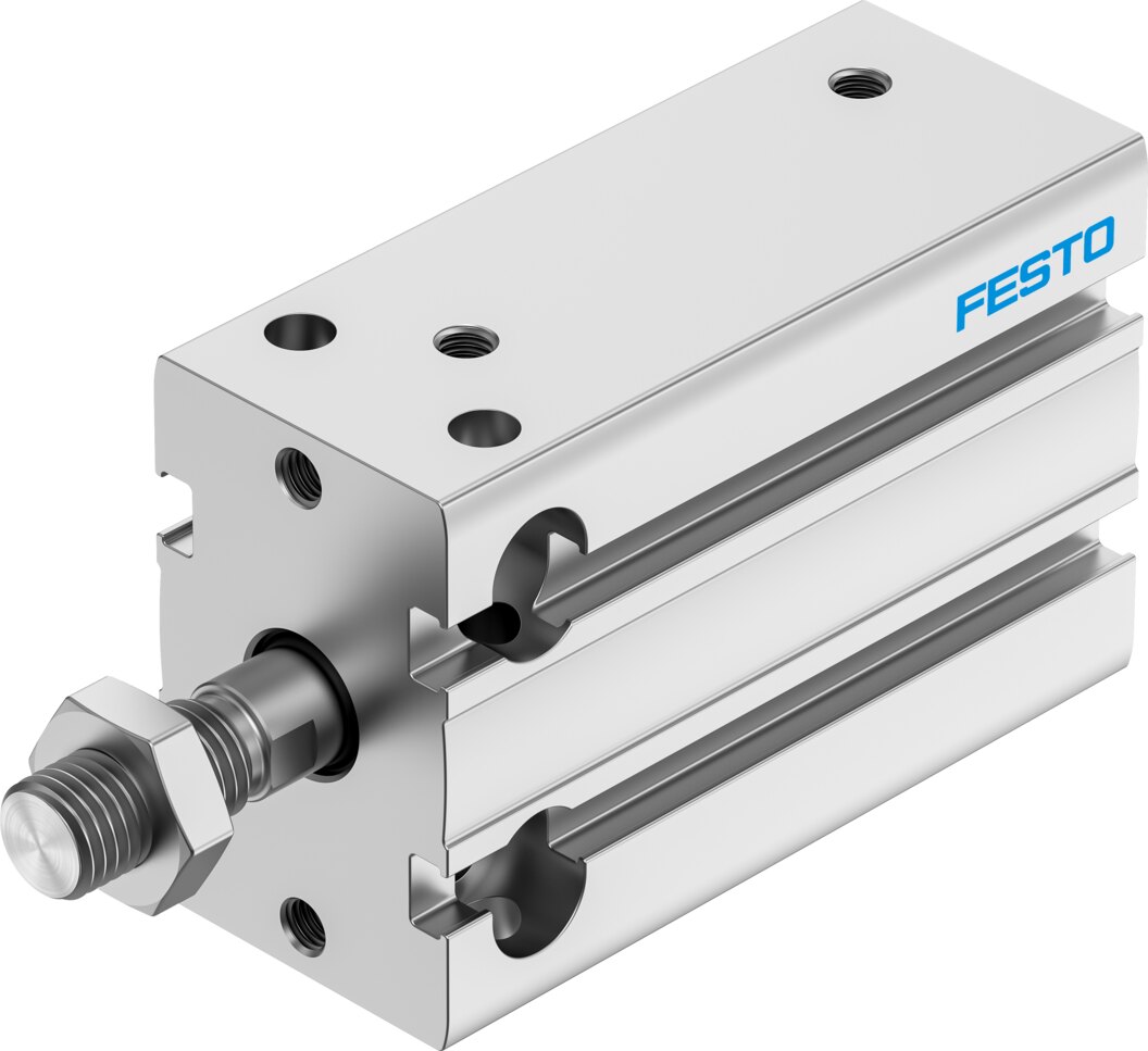 Компактный пневмоцилиндр (DPDM-25-30-PA, Festo)